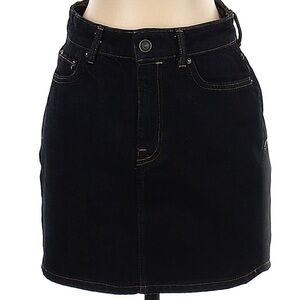 All Saints Denim Mini Skirt